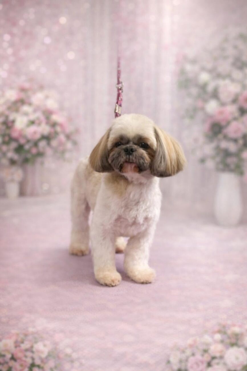 Shih Tzu po strzyżeniu